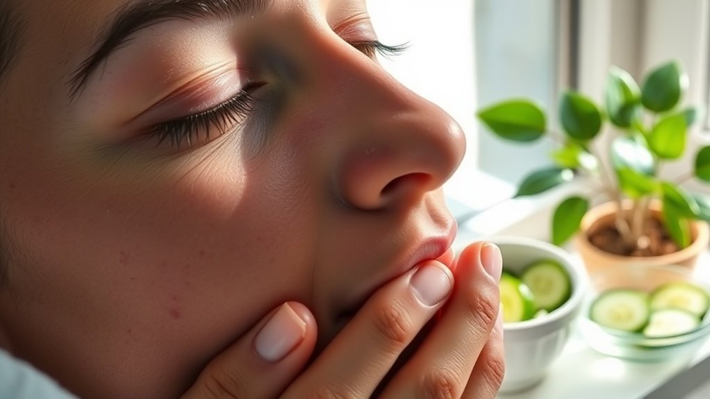 Puffy Eyes in the Morning. Try This Quick Fix